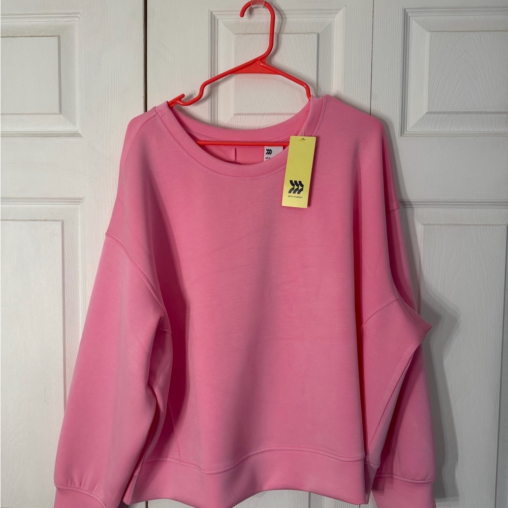 All in Motion Pink Sweatshirt